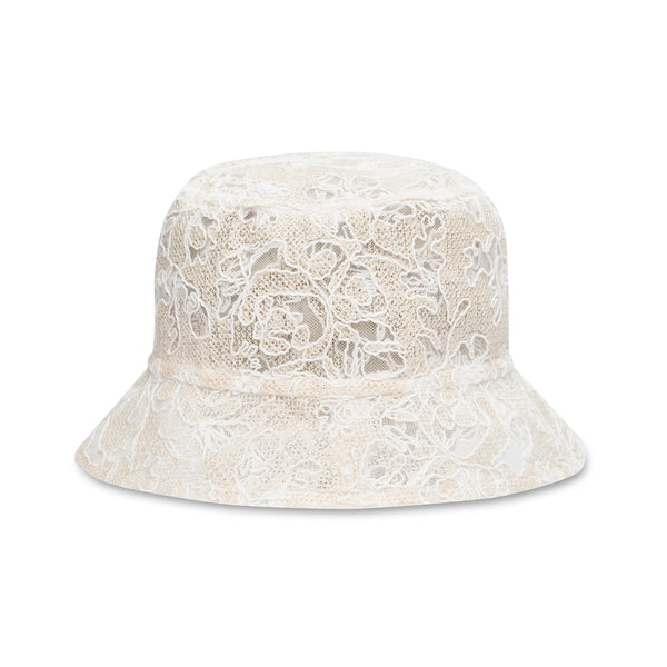 THE FLORAL LACE BUCKET HAT