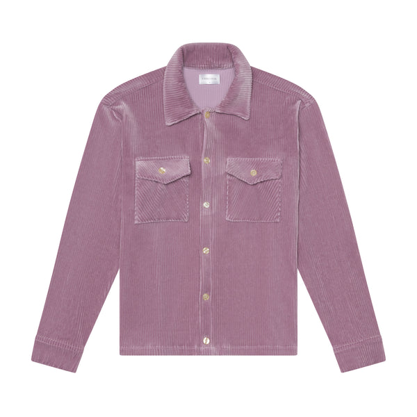 THE LUXE WORK SHIRT - LILAC