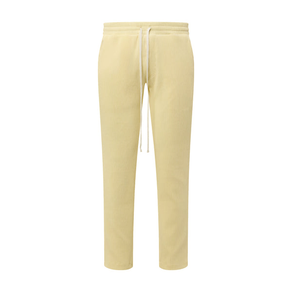 THE LUXE TROUSER - PALE YELLOW