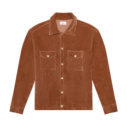 THE LUXE WORK SHIRT - RUST